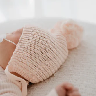 Baby bonnet pink