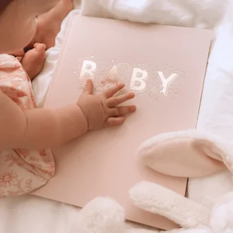 Fox & Fallow | Baby Book, Rose Pink