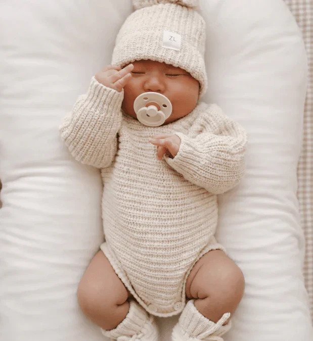 Ziggy Lou | Baby Booties, Honey - Image 4