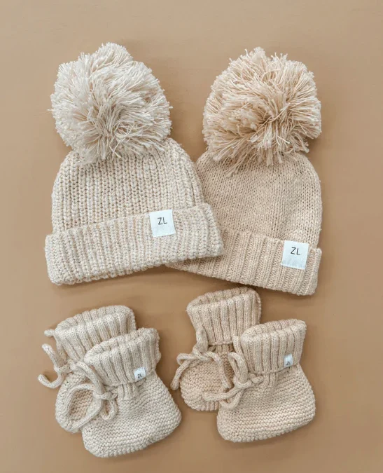 Ziggy Lou | Baby Booties, Honey - Image 3