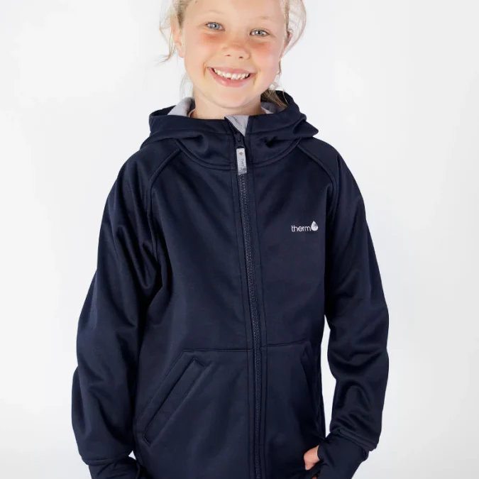 Therm | All-Weather Hoodie, Navy - Image 4