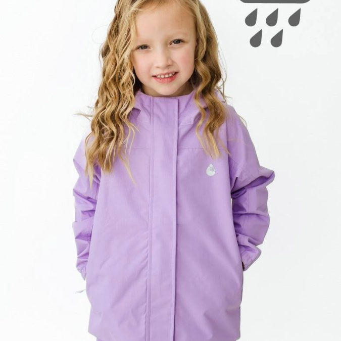 Therm | SplashMagic Rainshell, Periwinkle (Dragonfly) - Image 2