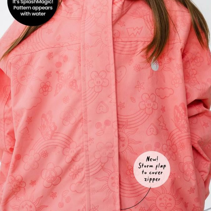 Therm | SplashMagic Rainshell, Sorbet (Flower Power) - Image 4