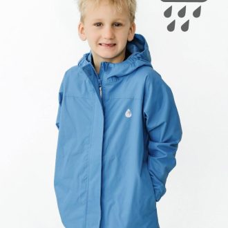 Therm | SplashMagic Rainshell, Tide Blue (Smiley)
