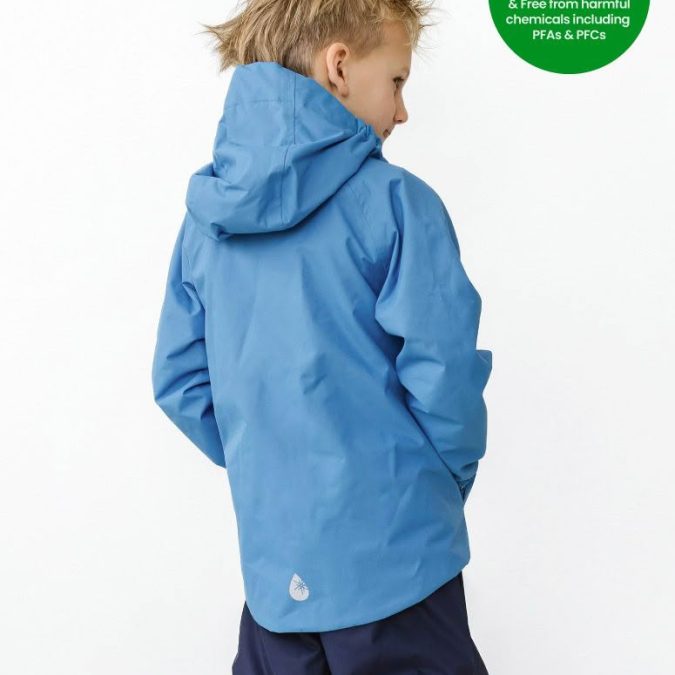 Therm | SplashMagic Rainshell, Tide Blue (Smiley) - Image 3