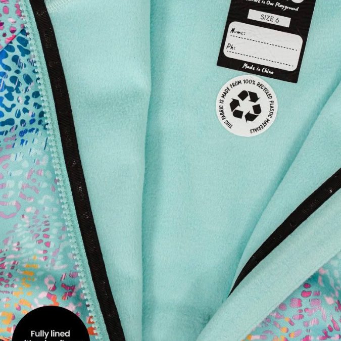 Therm | All-Weather Hoodie, Rainbow Leopard - Image 6