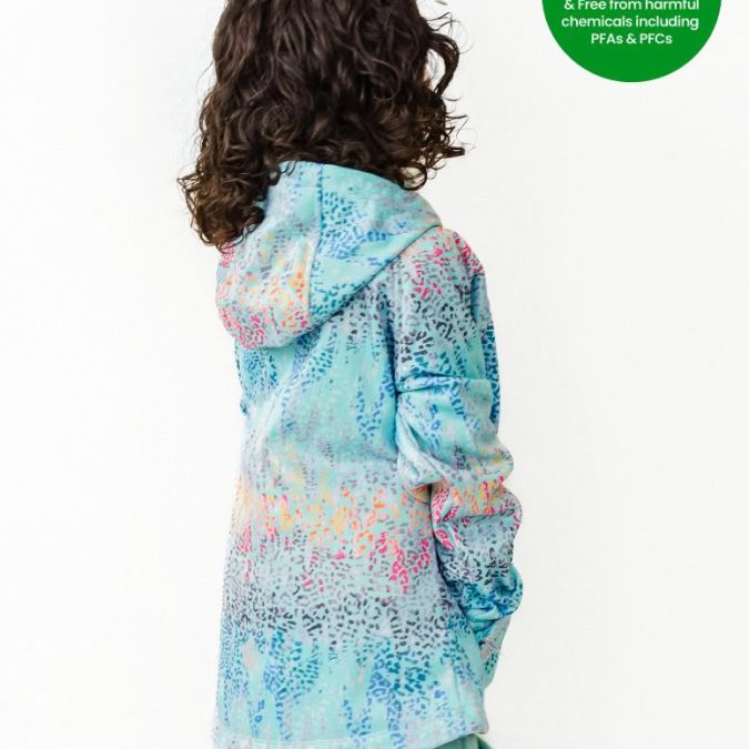 Therm | All-Weather Hoodie, Rainbow Leopard - Image 4