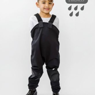 Therm | All-Weather Overalls, Black