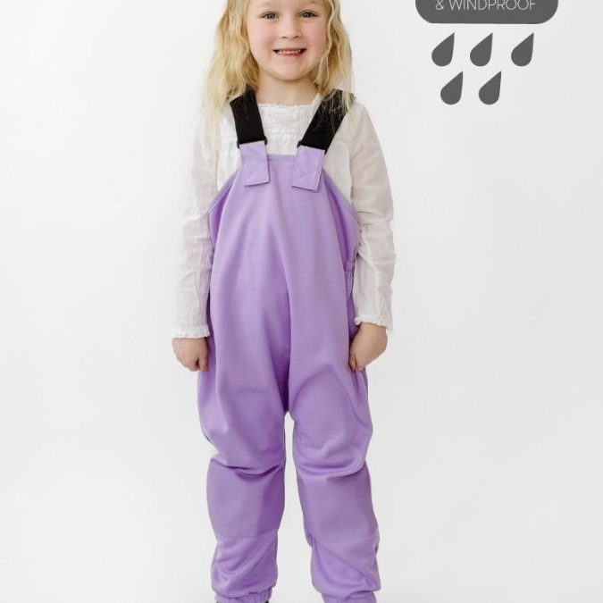 Therm | All-Weather Overalls, Periwinkle - Image 2