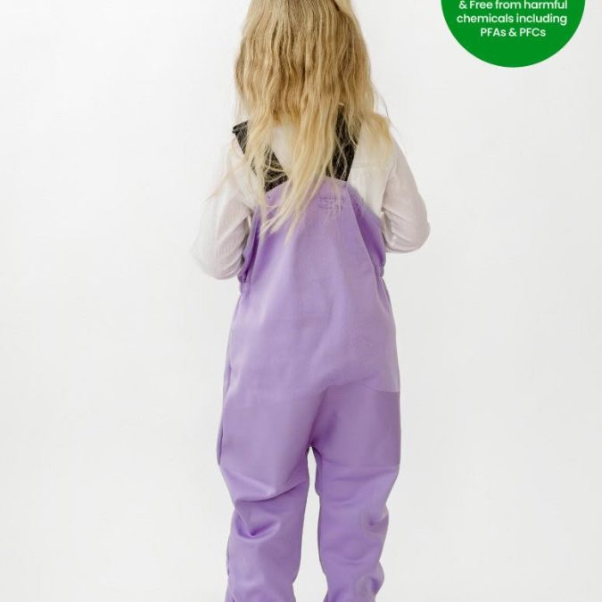 Therm | All-Weather Overalls, Periwinkle - Image 3