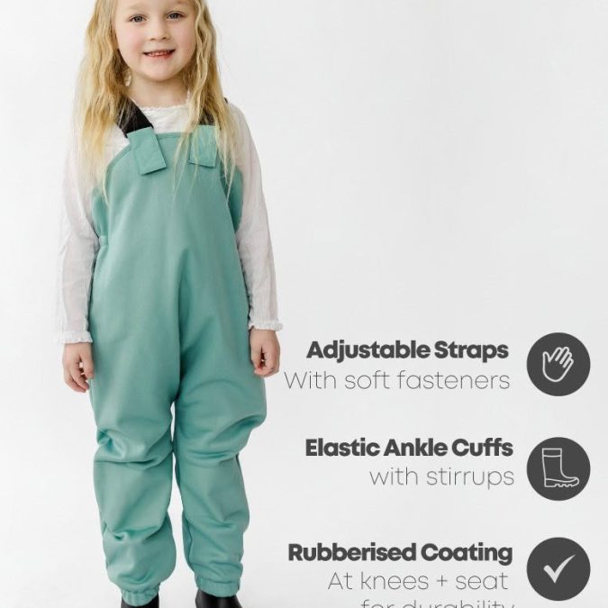 Therm | All-Weather Overalls, Seafoam - Image 4