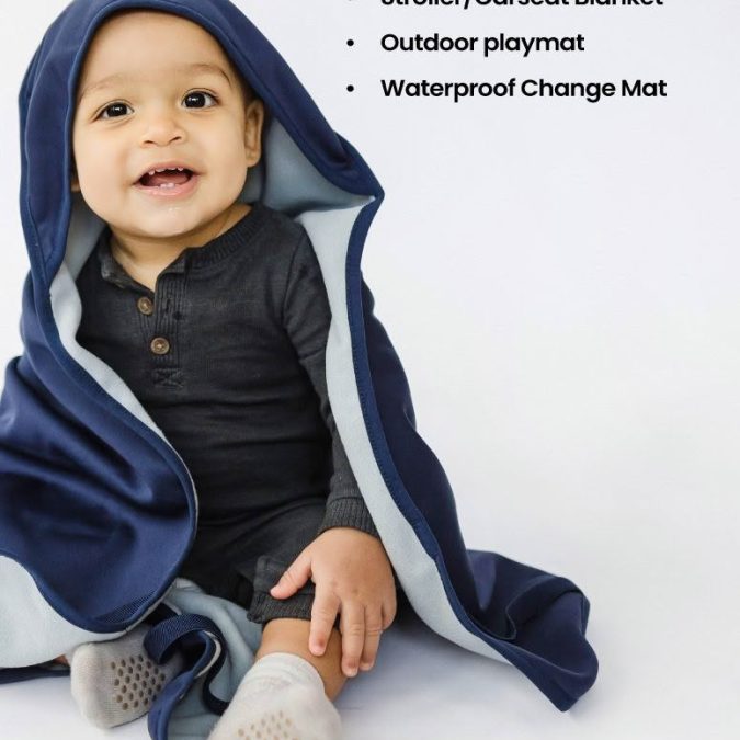 Therm | All-Weather Blanket, Navy - Image 3