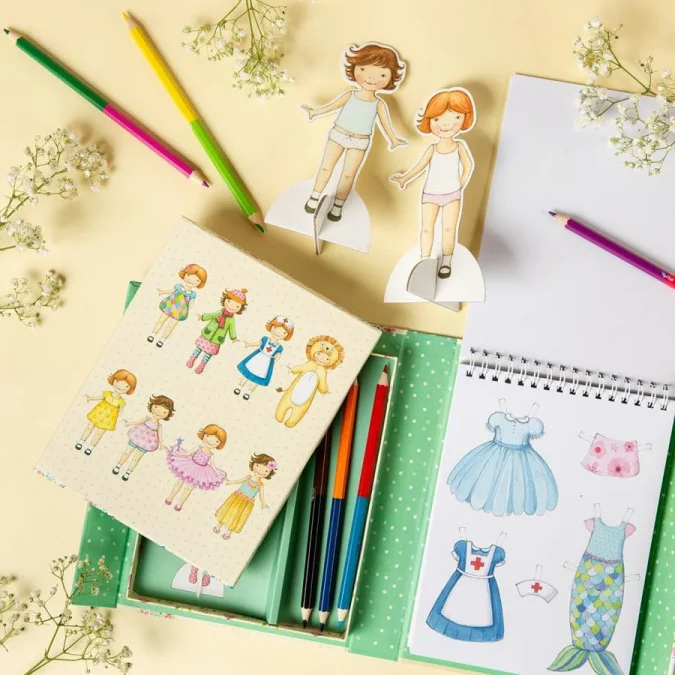 Tiger Tribe | Paper Dolls Kit - Image 5