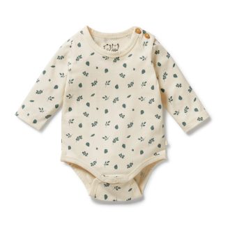 Wilson & Frenchy | Long Sleeve Bodysuit, Twilight Leaf
