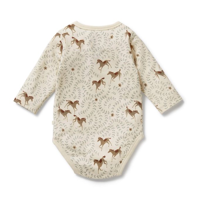 Wilson & Frenchy | Long Sleeve Bodysuit, Trixie Horse - Image 4