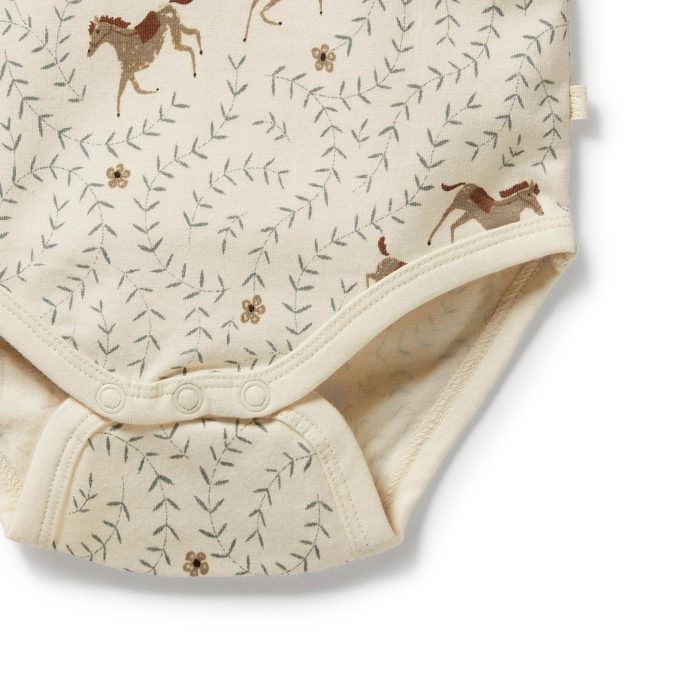 Wilson & Frenchy | Long Sleeve Bodysuit, Trixie Horse - Image 3