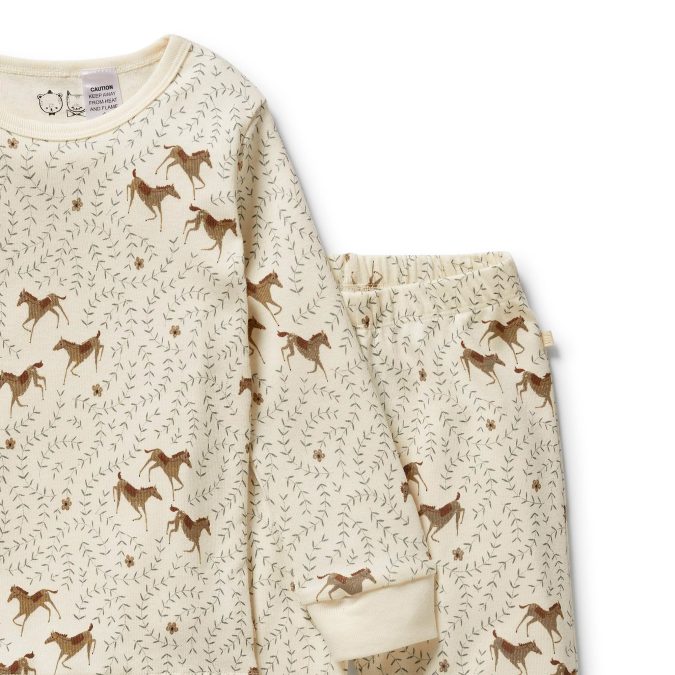Wilson & Frenchy | Long Sleeve Pyjamas, Trixie Horse - Image 4
