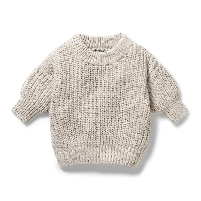 Wilson & Frenchy | Knitted Jumper, Cookie and Cream