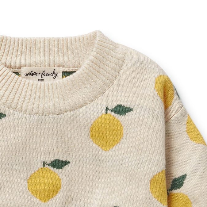 Wilson & Frenchy | Knitted Jumper, Lemony - Image 3