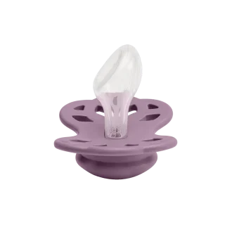 BIBS | Infinity Pacifier (Duo Pack) - Fossil Grey/Mauve, Size 1
