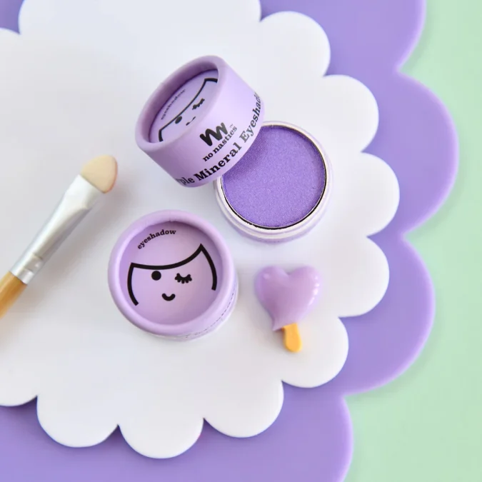 purple kids eyeshadow