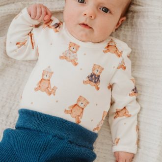 Confetti Kidz | Bodysuit Long Sleeve, Mr Ted