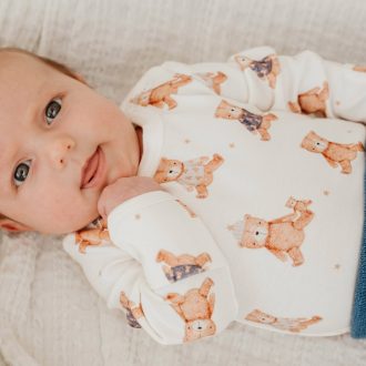 Confetti Kidz | Bodysuit Long Sleeve, Mr Ted
