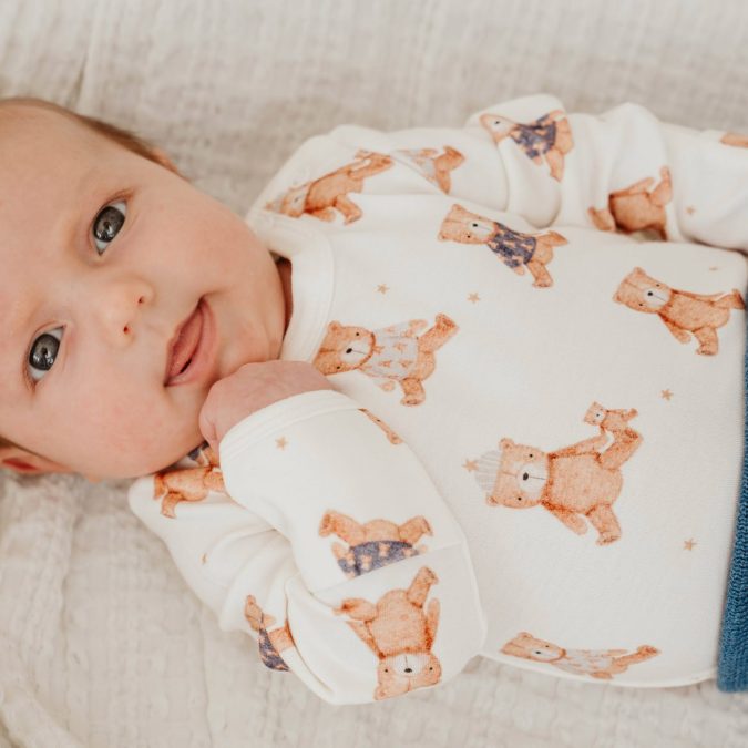 Confetti Kidz | Bodysuit Long Sleeve, Mr Ted - Image 2