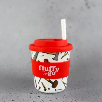 Fluffy To Go | Tiny Tradie Hot Choccy Cup