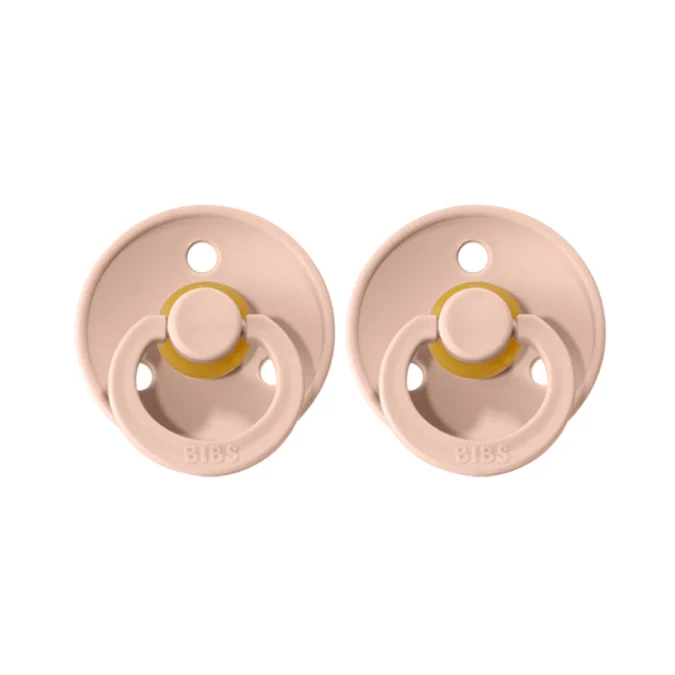 BIBS | Colour Pacifier (Duo Pack) - Blush, Size 3 - Image 4