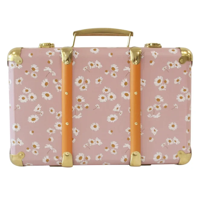 Alimrose | Vintage Style Suitcase, Daisy Days