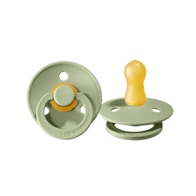 BIBS | Colour Pacifier (Duo Pack) - Sage, Size 2 - Image 3