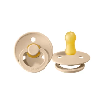 BIBS | Colour Pacifier (Duo Pack) - Vanilla, Size 2