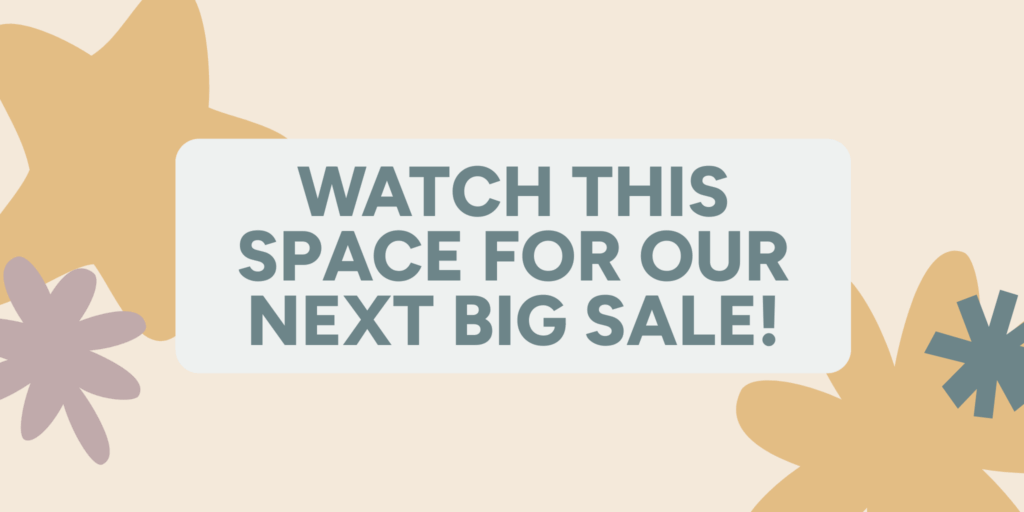Sale coming soon