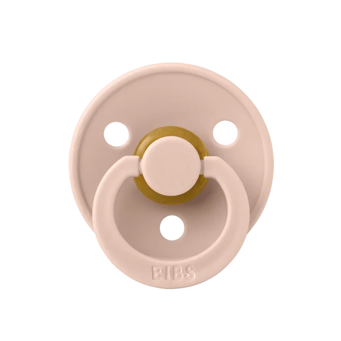 BIBS | Colour Pacifier (Duo Pack) - Blush, Size 3