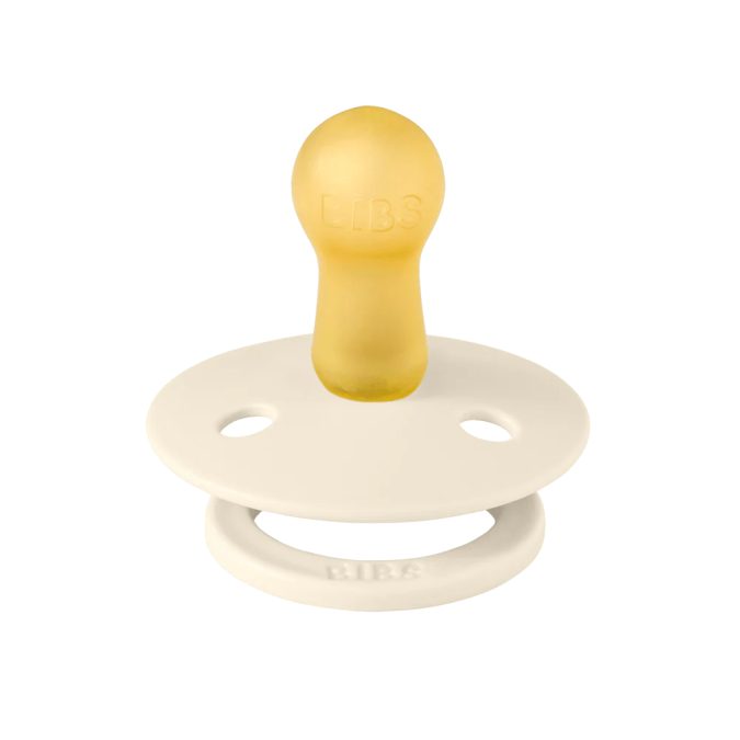 BIBS | Colour Pacifier (Duo Pack) - Ivory, Size 2 - Image 2
