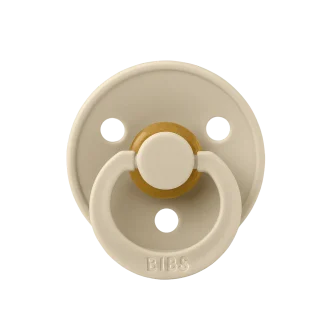 BIBS | Colour Pacifier (Duo Pack) - Vanilla, Size 2