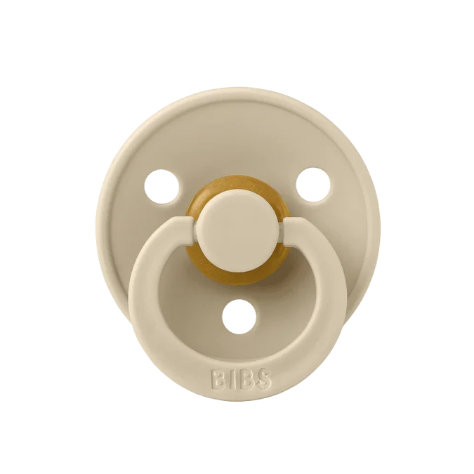 BIBS | Colour Pacifier (Duo Pack) - Vanilla, Size 2