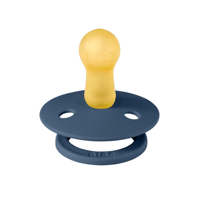 BIBS | Colour Pacifier (Duo Pack) - Steel Blue, Size 2 - Image 2