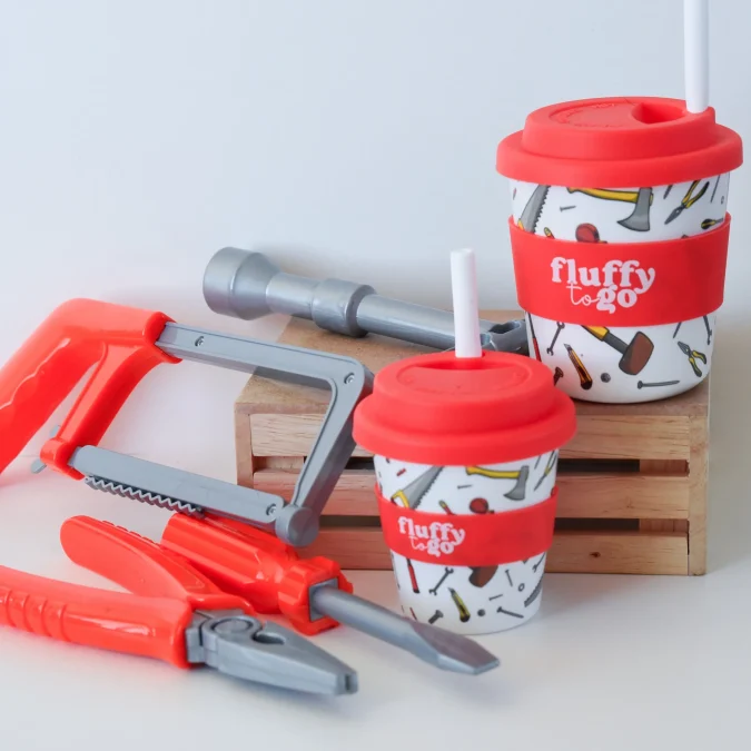Fluffy To Go | Tiny Tradie Hot Choccy Cup - Image 3