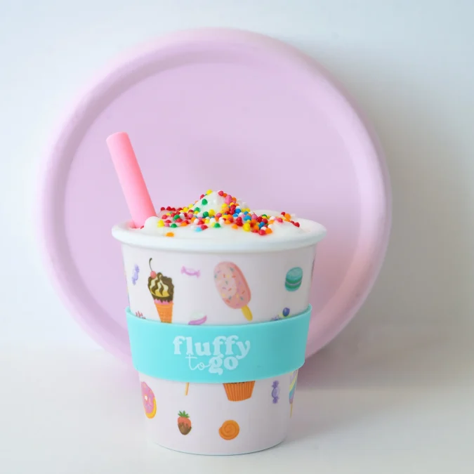 Fluffy To Go | Candyland Fluffy Cup - Image 2