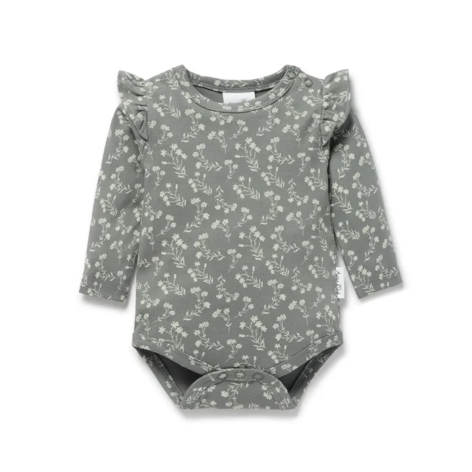 Aster & Oak | Long Sleeve Bodysuit, Mia Floral