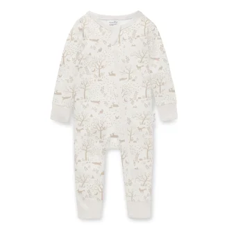 Aster & Oak | Baby Onesie, Woodland Ditsy
