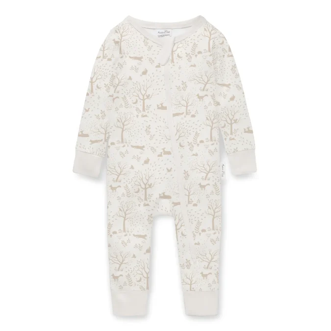 Aster & Oak | Baby Onesie, Woodland Ditsy