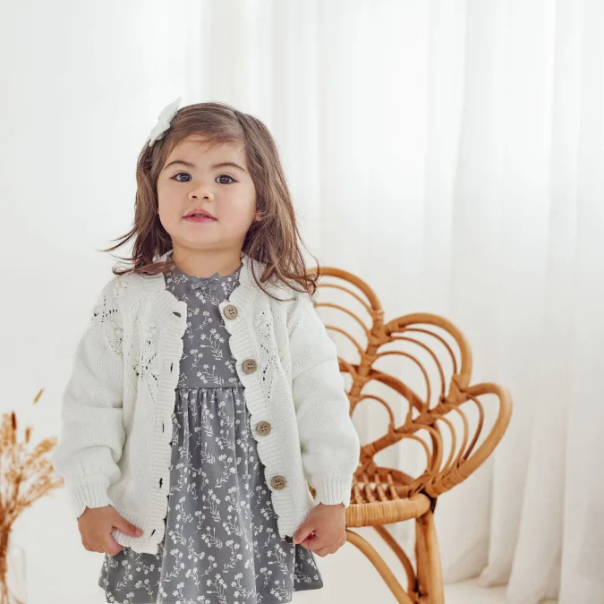 Aster & Oak | Ruffle Dress, Mia Floral - Image 3