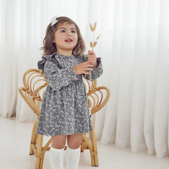 Aster & Oak | Ruffle Dress, Mia Floral - Image 2