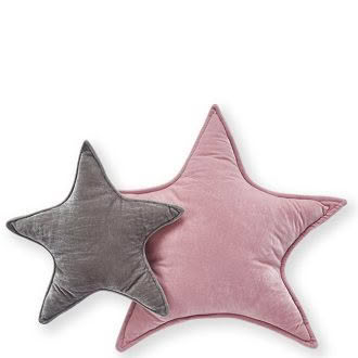 Nana Huchy | Velvet Star Cushion, Grey