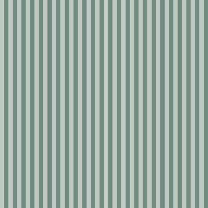 Fox & Fallow | Organic Cot Sheet, Sage Stripe - Image 4