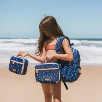 Fox & Fallow | Lunch Bag, Forget-Me-Not (Mini)