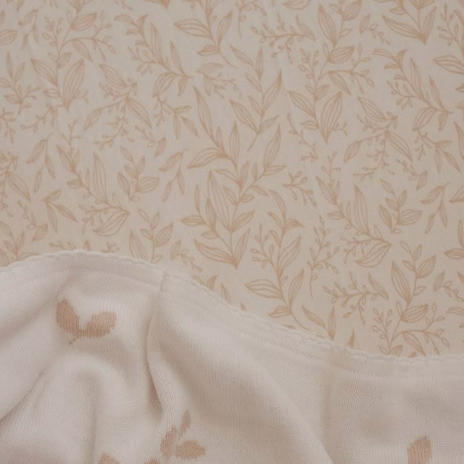 Fox & Fallow | Organic Cot Sheet, Golden Vines - Image 3